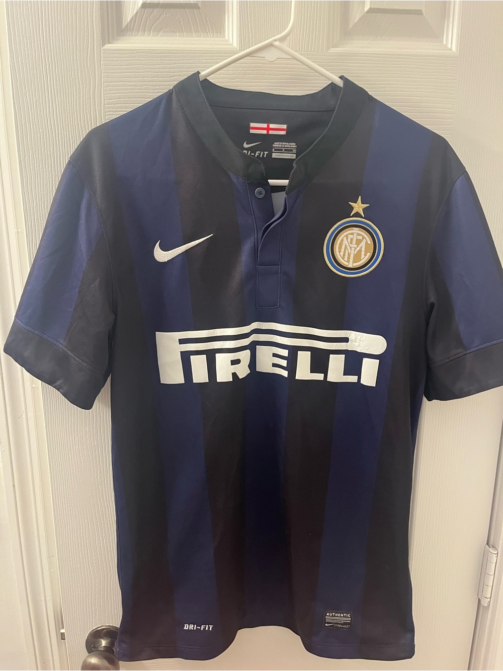 Nike Inter Milan 2013-2014 Home Jersey Mens Small